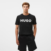 Hugo Dulivio Erkek Siyah T-Shirt Hugo Dulivio Erkek Siyah T-Shirt