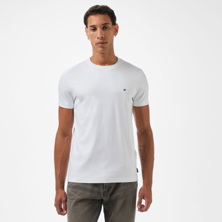 Tommy Hilfiger Erkek Beyaz T-Shirt Tommy Hilfiger Erkek Beyaz T-Shirt