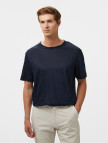 Brooks Brothers %100 Keten Bisiklet Yaka Erkek Lacivert T-Shirt Brooks Brothers %100 Keten Bisiklet Yaka Erkek Lacivert T-Shirt
