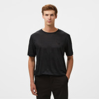 Brooks Brothers %100 Keten Bisiklet Yaka Erkek Siyah T-Shirt Brooks Brothers %100 Keten Bisiklet Yaka Erkek Siyah T-Shirt