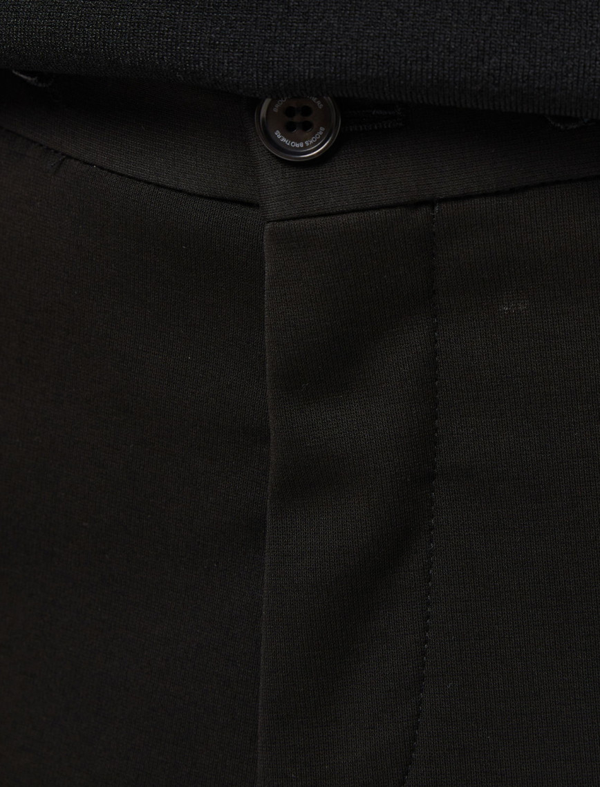 Brooks Brothers Yan Beli Lastikli Duble Paça Erkek Siyah Pantolon Brooks Brothers Yan Beli Lastikli Duble Paça Erkek Siyah Pantolon