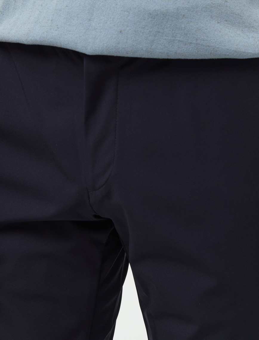 Brooks Brothers İçten Bağcıklı Performans Erkek Lacivert Pantolon Brooks Brothers İçten Bağcıklı Performans Erkek Lacivert Pantolon