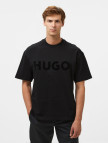 Hugo Dinkee Erkek Siyah T-Shirt Hugo Dinkee Erkek Siyah T-Shirt