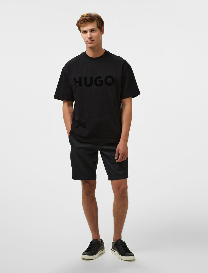 Hugo Dinkee Erkek Siyah T-Shirt Hugo Dinkee Erkek Siyah T-Shirt