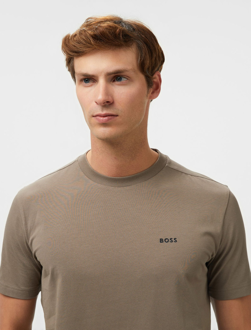 Boss Tee Erkek Yeşil T-Shirt Boss Tee Erkek Yeşil T-Shirt