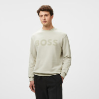 Boss Erkek Bej Sweatshirt Boss Erkek Bej Sweatshirt
