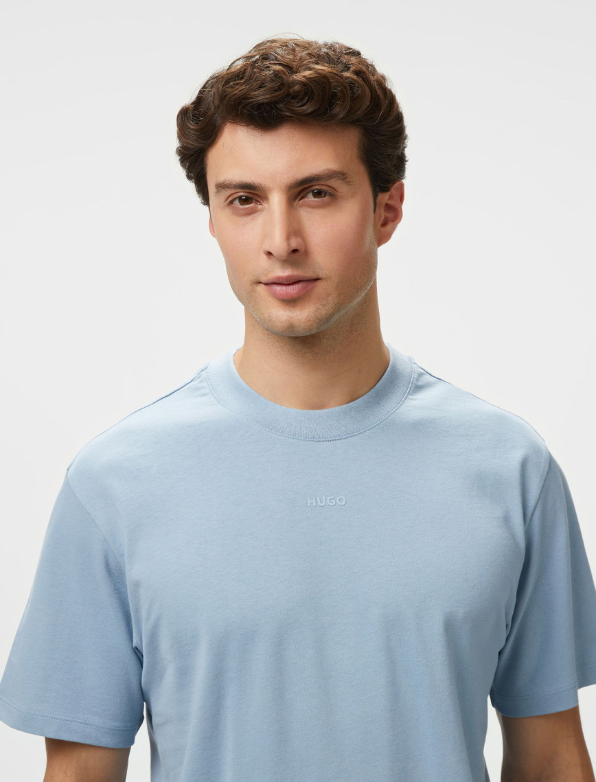 Boss Dapolino Erkek Mavi T-Shirt Boss Dapolino Erkek Mavi T-Shirt