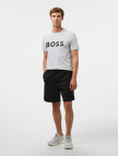 Boss Tee Tape Logo Erkek Gri T-Shirt Boss Tee Tape Logo Erkek Gri T-Shirt
