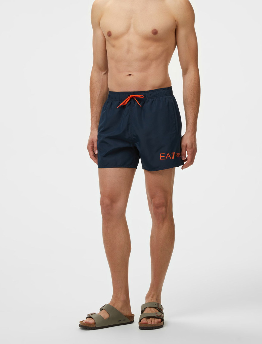 EA7 Erkek Lacivert Mayo Şort EA7 Erkek Lacivert Mayo Şort