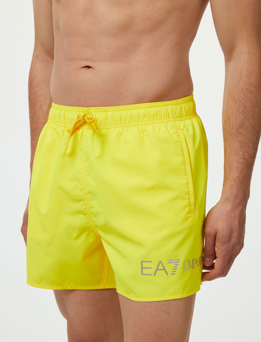 EA7 Erkek Sarı Mayo Şort EA7 Erkek Sarı Mayo Şort