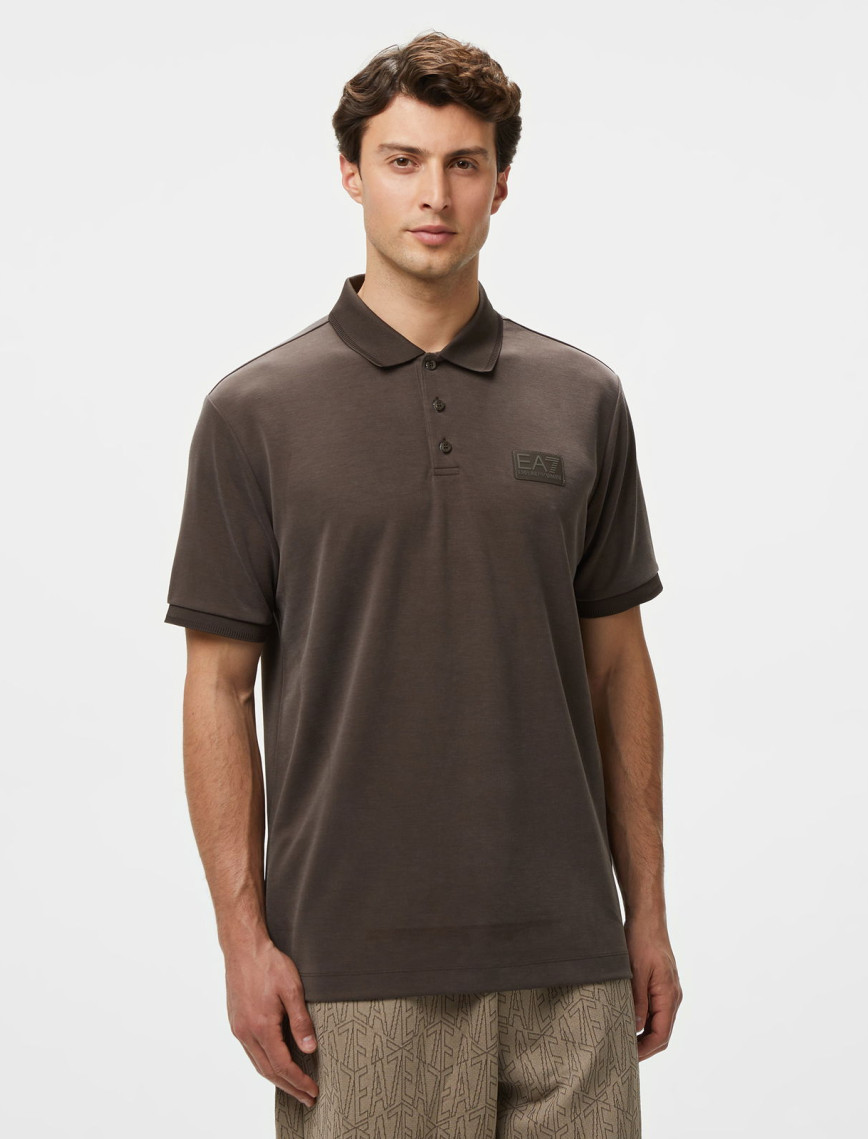 EA7 Erkek Kahverengi Polo EA7 Erkek Kahverengi Polo