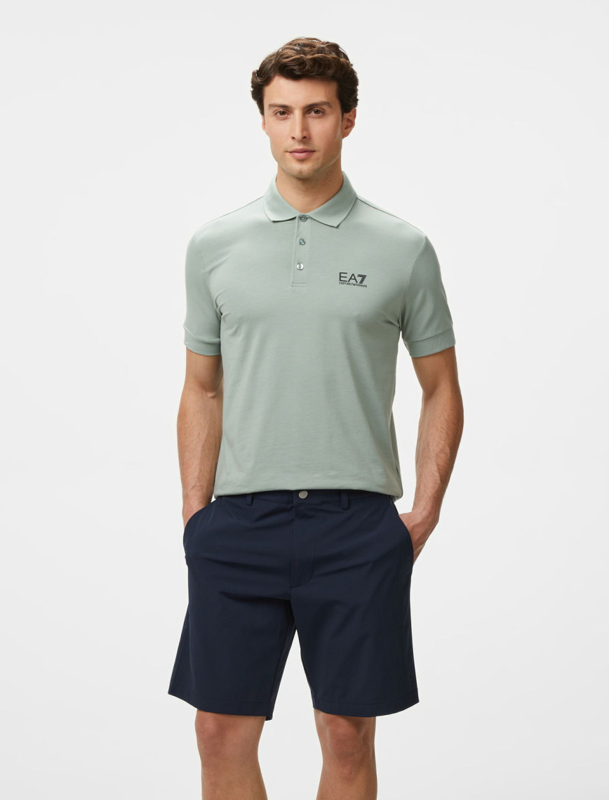 EA7 Erkek Mavi Polo EA7 Erkek Mavi Polo