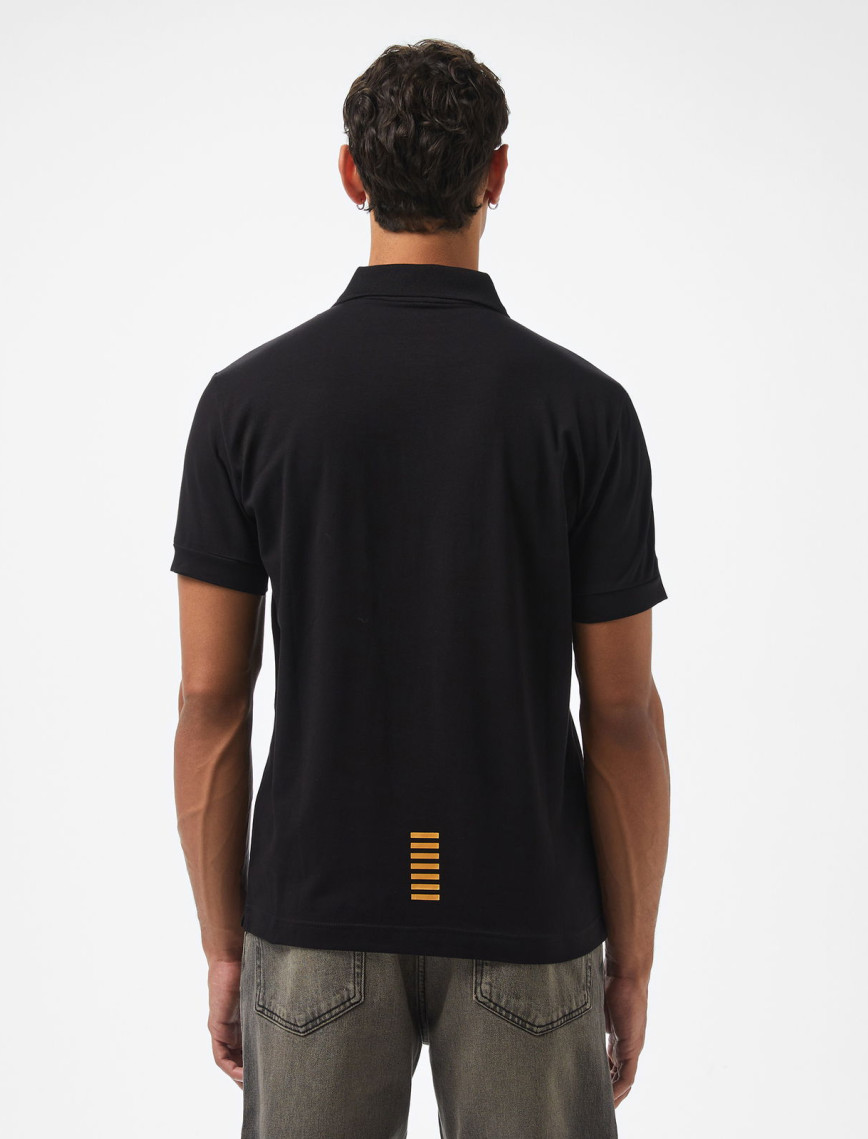 EA7 Erkek Siyah Polo