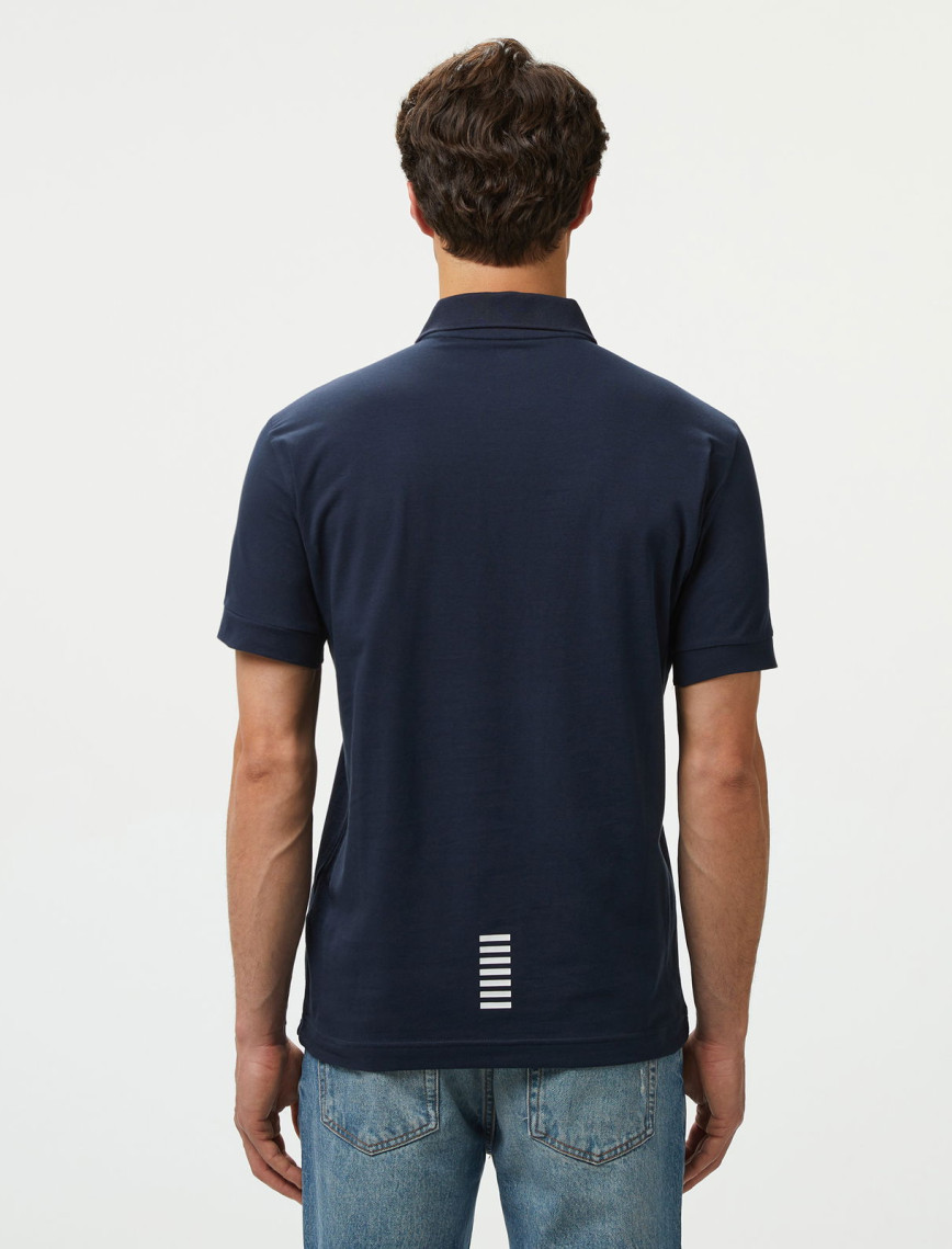 EA7 Erkek Mavi Polo EA7 Erkek Mavi Polo