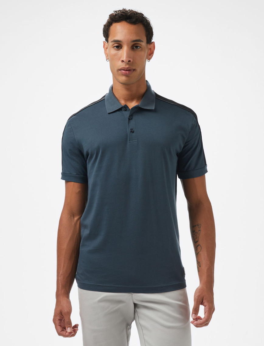 EA7 Erkek Siyah Polo