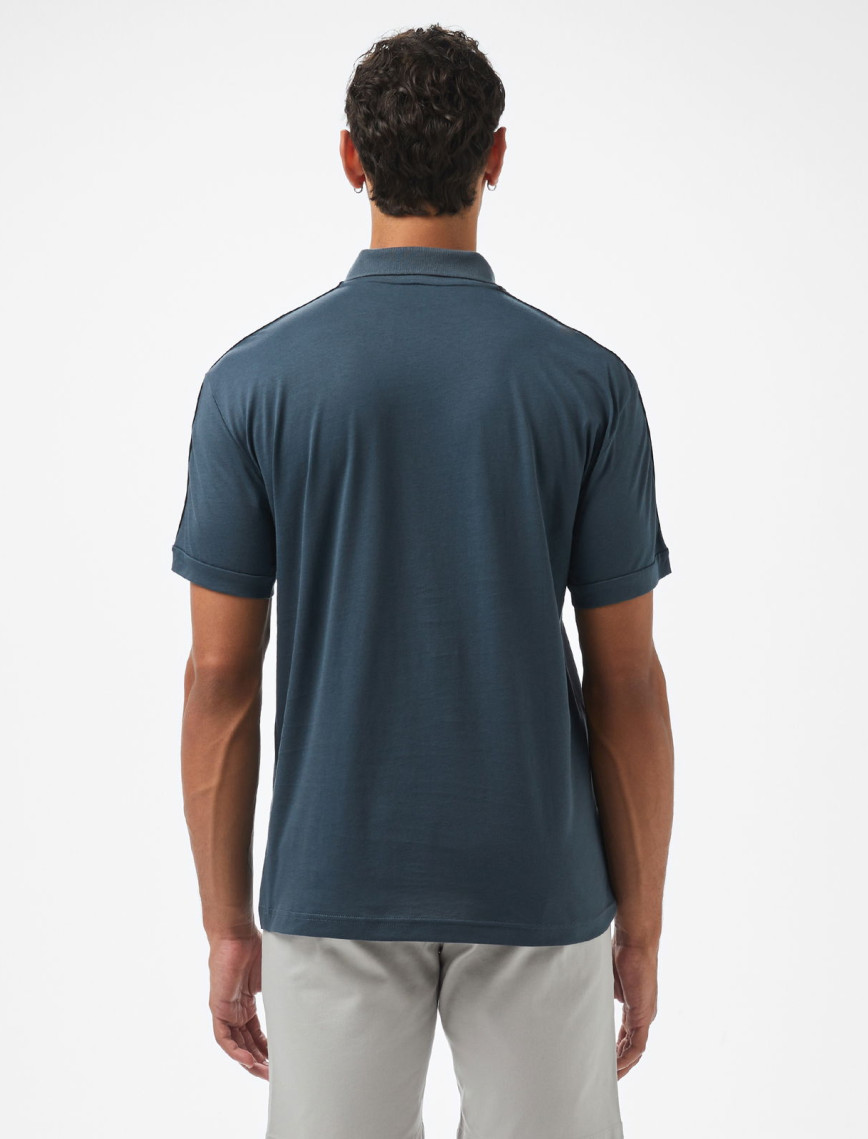 EA7 Erkek Siyah Polo