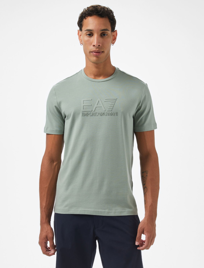 Ea7 Erkek Açık Bej T-Shirt Ea7 Erkek Açık Bej T-Shirt