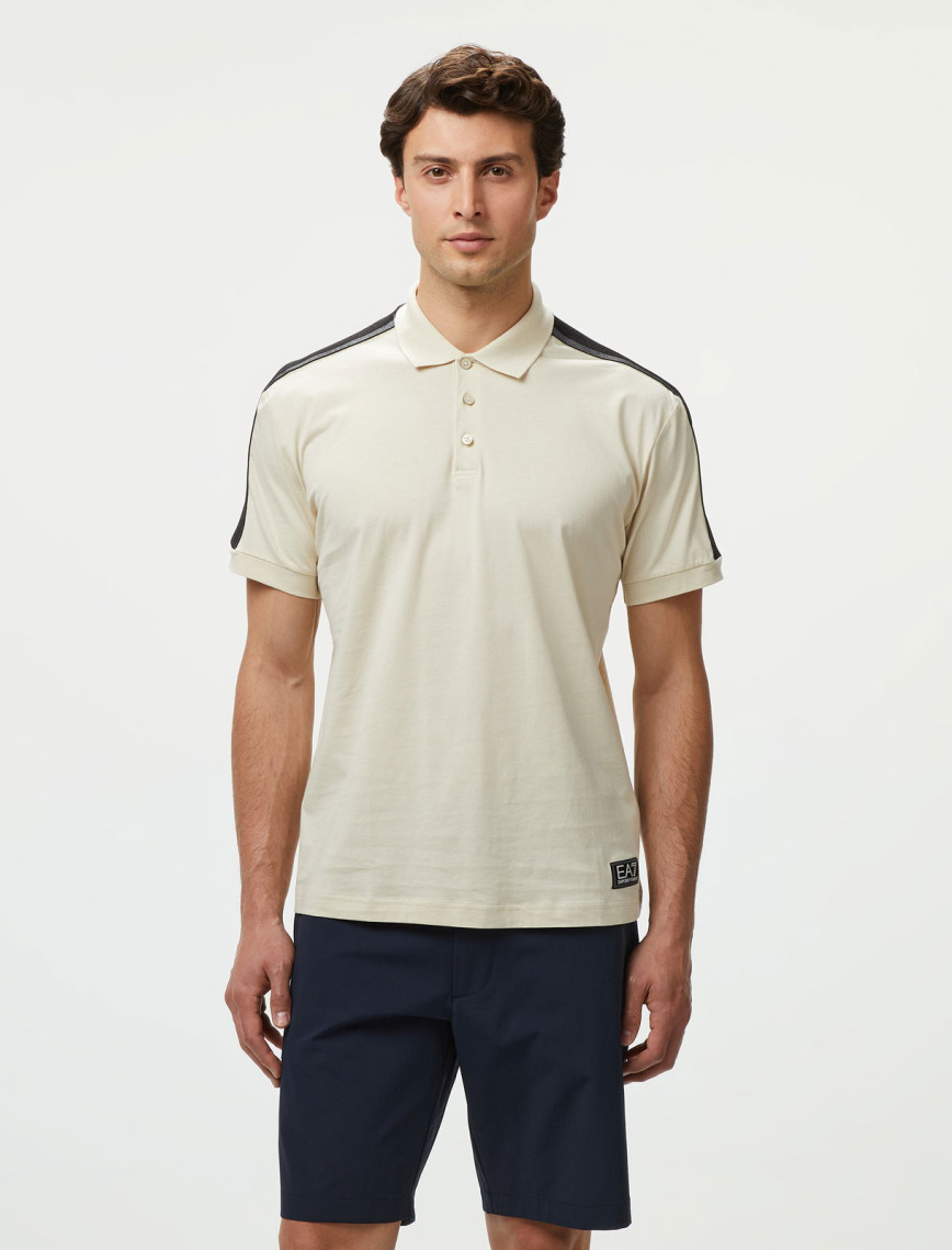 EA7 Erkek Siyah Polo