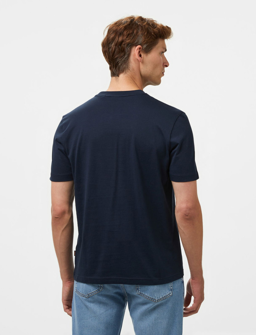 Boss Te Injungle Erkek Lacivert T-Shirt Boss Te Injungle Erkek Lacivert T-Shirt
