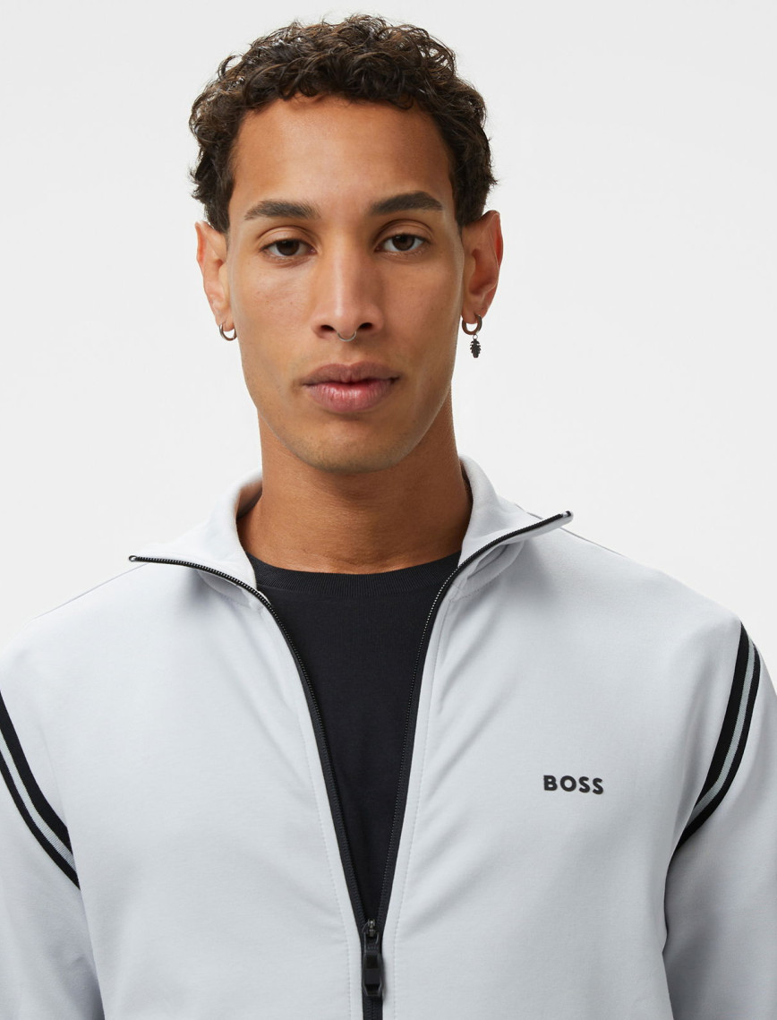 Boss Tracksuit Set Erkek Gri Sweatshirt Boss Tracksuit Set Erkek Gri Sweatshirt