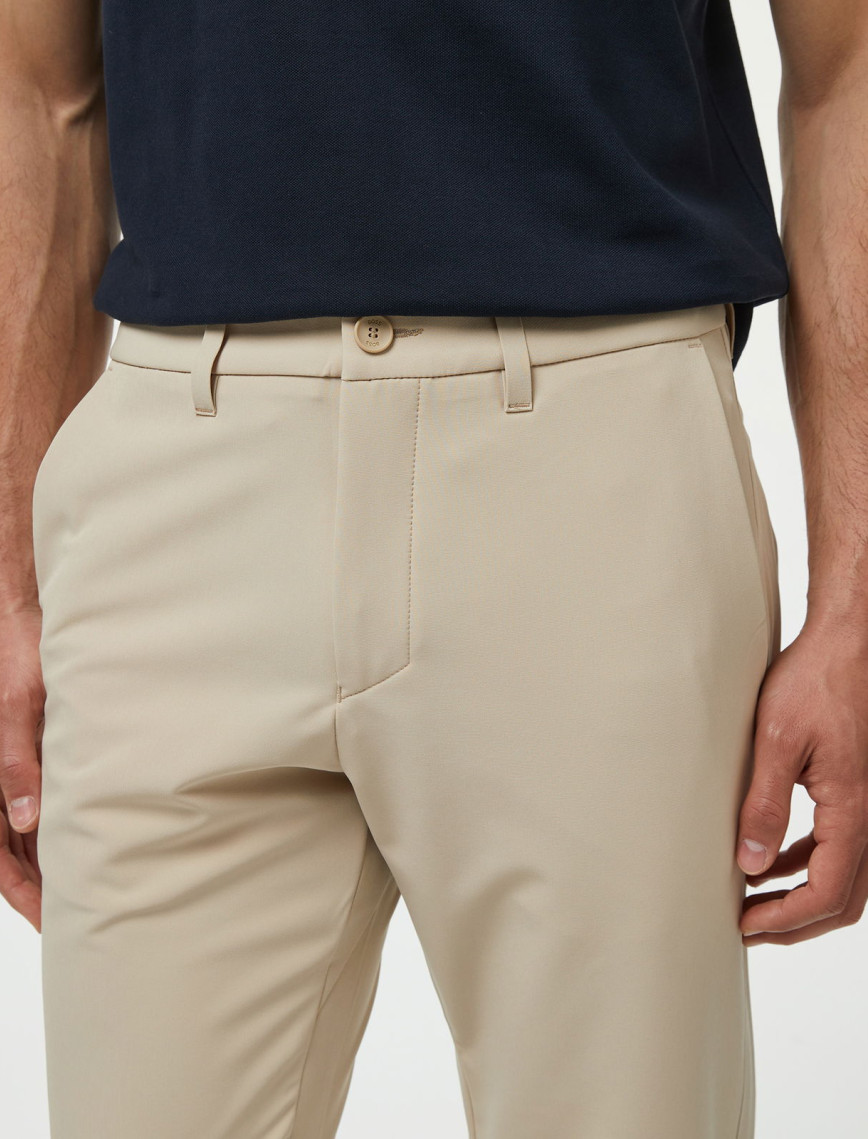 Boss T Commuter Slim Erkek Bej Pantolon Boss T Commuter Slim Erkek Bej Pantolon