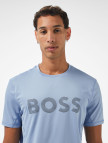 Boss Active Erkek Mavi T-Shirt Boss Active Erkek Mavi T-Shirt