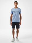 Boss Active Erkek Mavi T-Shirt Boss Active Erkek Mavi T-Shirt