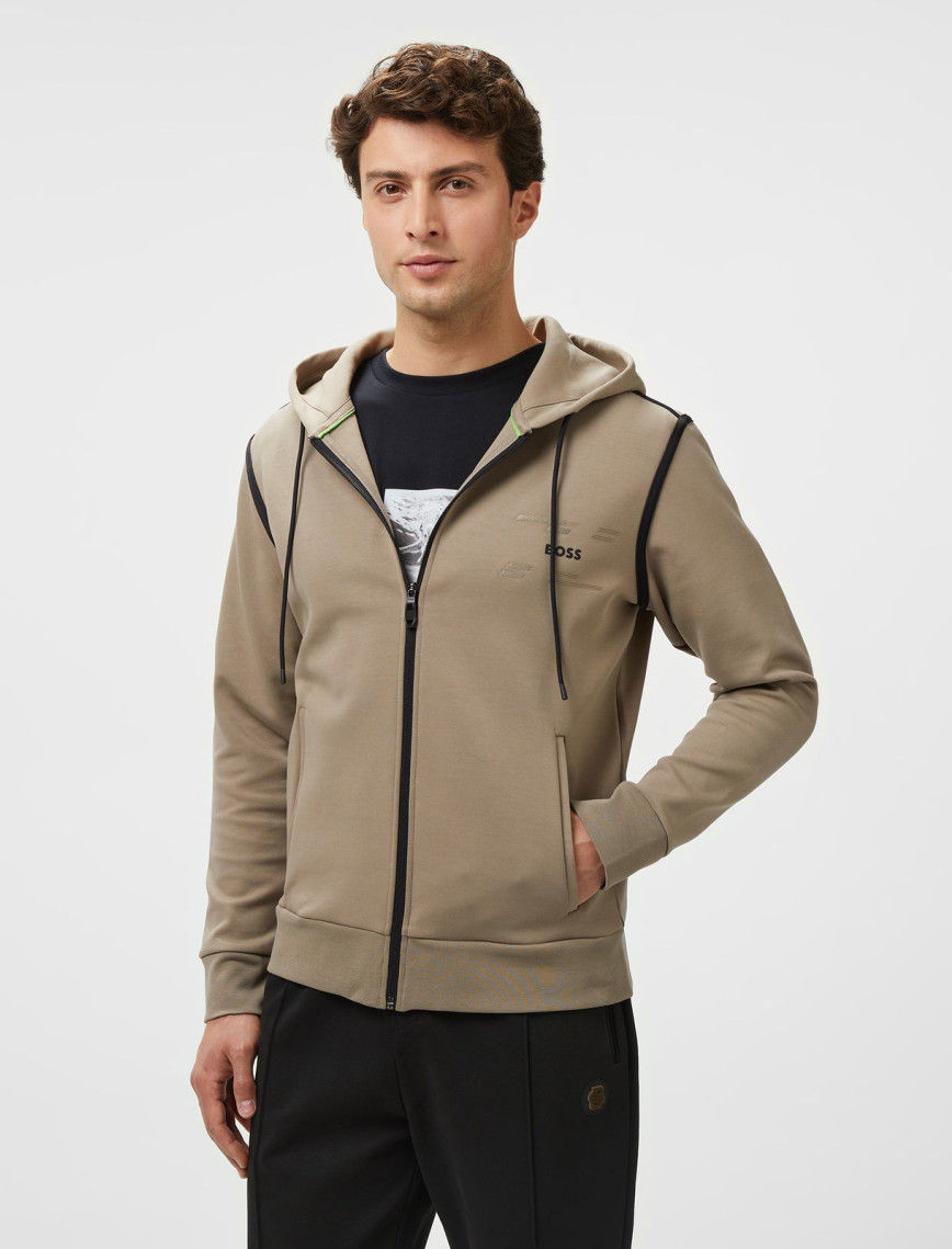 Boss Saggy Tape Erkek Yeşil Sweatshirt Boss Saggy Tape Erkek Yeşil Sweatshirt