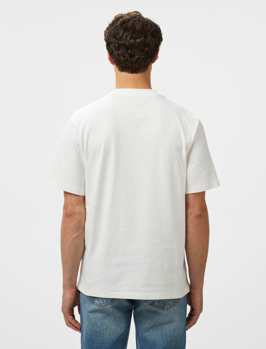 Hugo Dapolino Erkek Beyaz T-Shirt Hugo Dapolino Erkek Beyaz T-Shirt