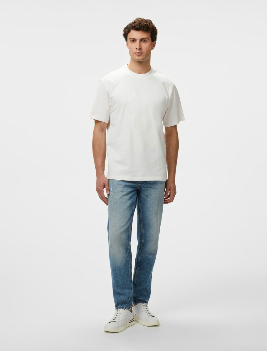 Hugo Dapolino Erkek Beyaz T-Shirt Hugo Dapolino Erkek Beyaz T-Shirt