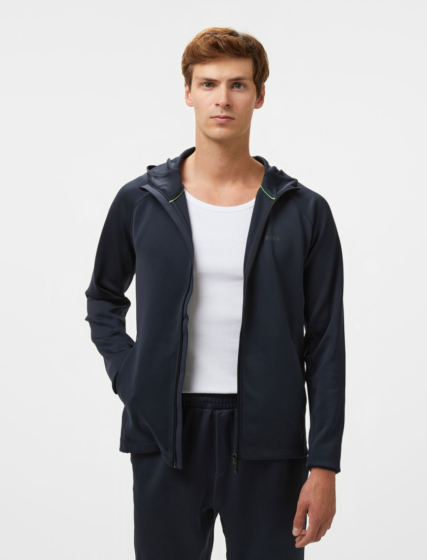 Boss Sicon Active Erkek Lacivert Sweatshirt Boss Sicon Active Erkek Lacivert Sweatshirt