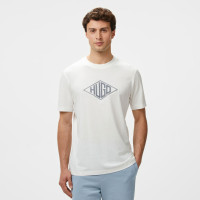 Hugo Dalendi Erkek Beyaz T-Shirt Hugo Dalendi Erkek Beyaz T-Shirt