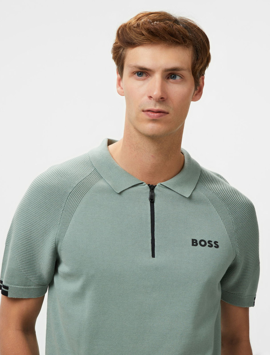Boss K Perform Max Pl Erkek Yeşil Polo Boss K Perform Max Pl Erkek Yeşil Polo