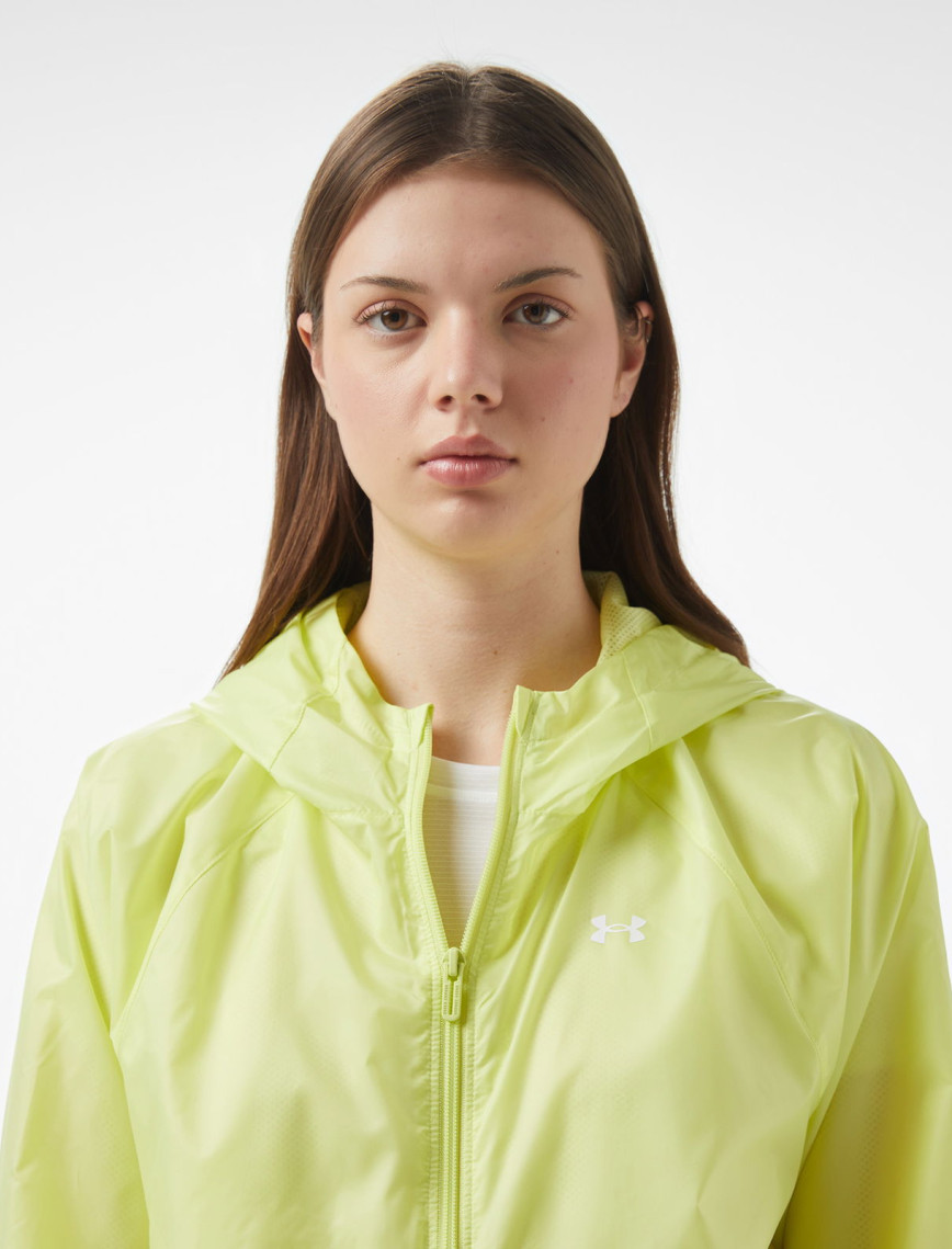 Under Armour Rival Sport Windbreak Kadın Sarı Ceket