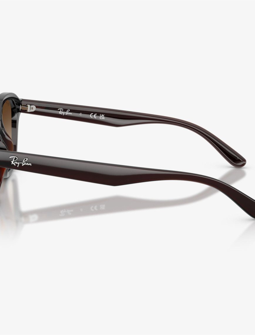 Ray-Ban RB4458D Unisex Kahverengi Güneş Gözlüğü Ray-Ban RB4458D Unisex Kahverengi Güneş Gözlüğü