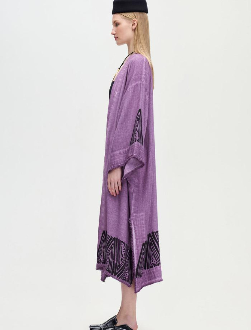 İKİKIZ Crown Kimono Kadın Renkli İKİKIZ Crown Kimono Kadın Renkli