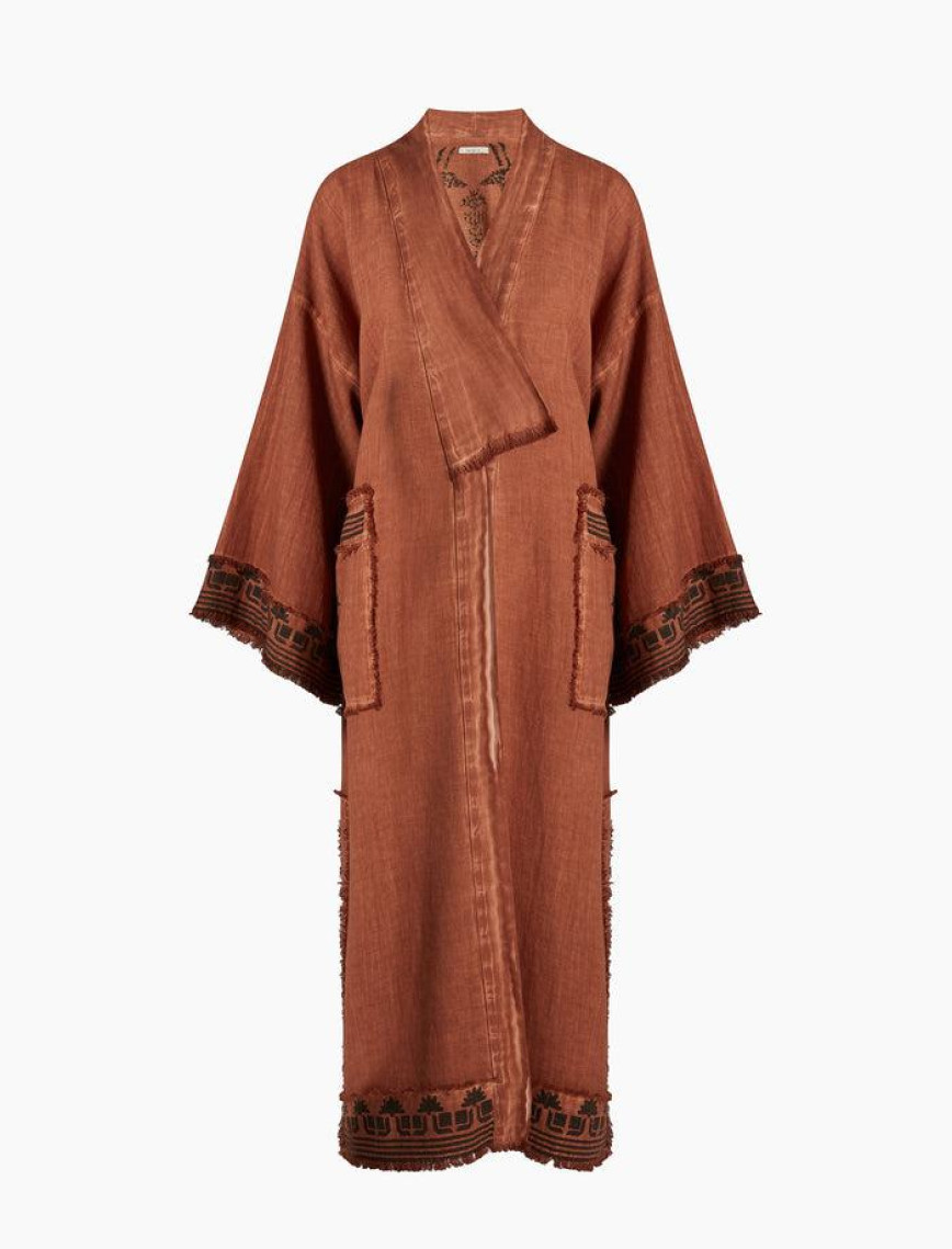 İKİKIZ Nubi Kimono Kadın Renkli