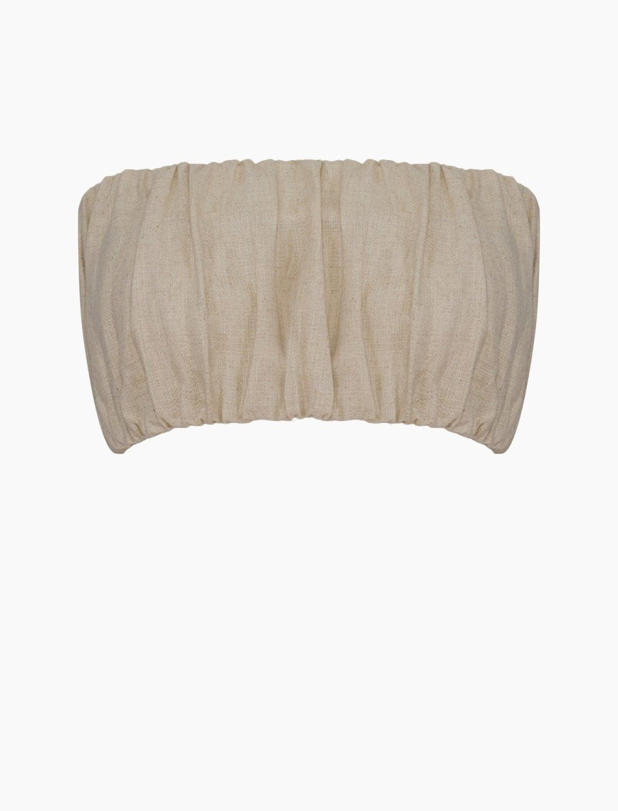 İKİKIZ Keten Bra Kadın Naturel İKİKIZ Keten Bra Kadın Naturel