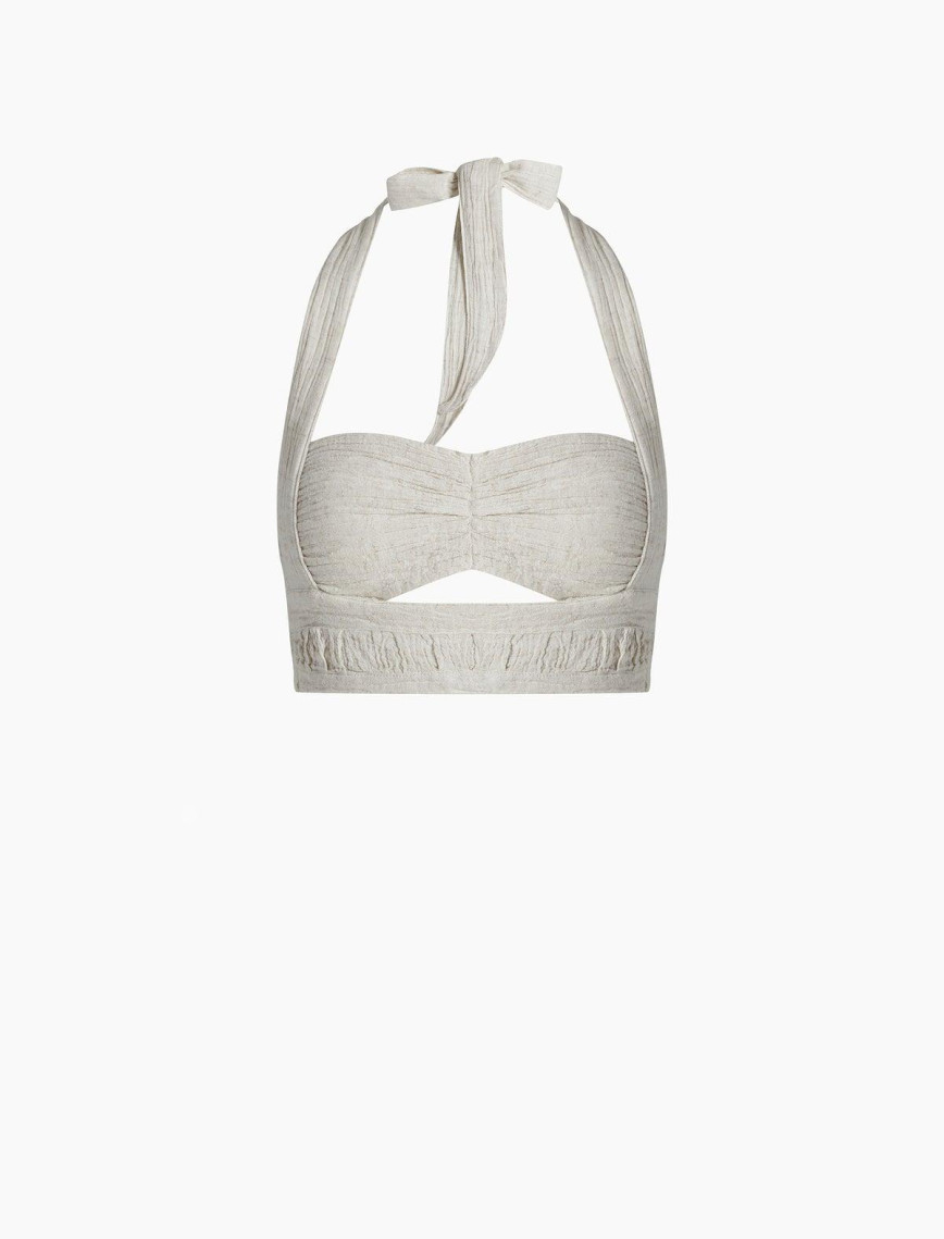 İKİKIZ Kenevir Büstiyer Kadın Naturel İKİKIZ Kenevir Büstiyer Kadın Naturel