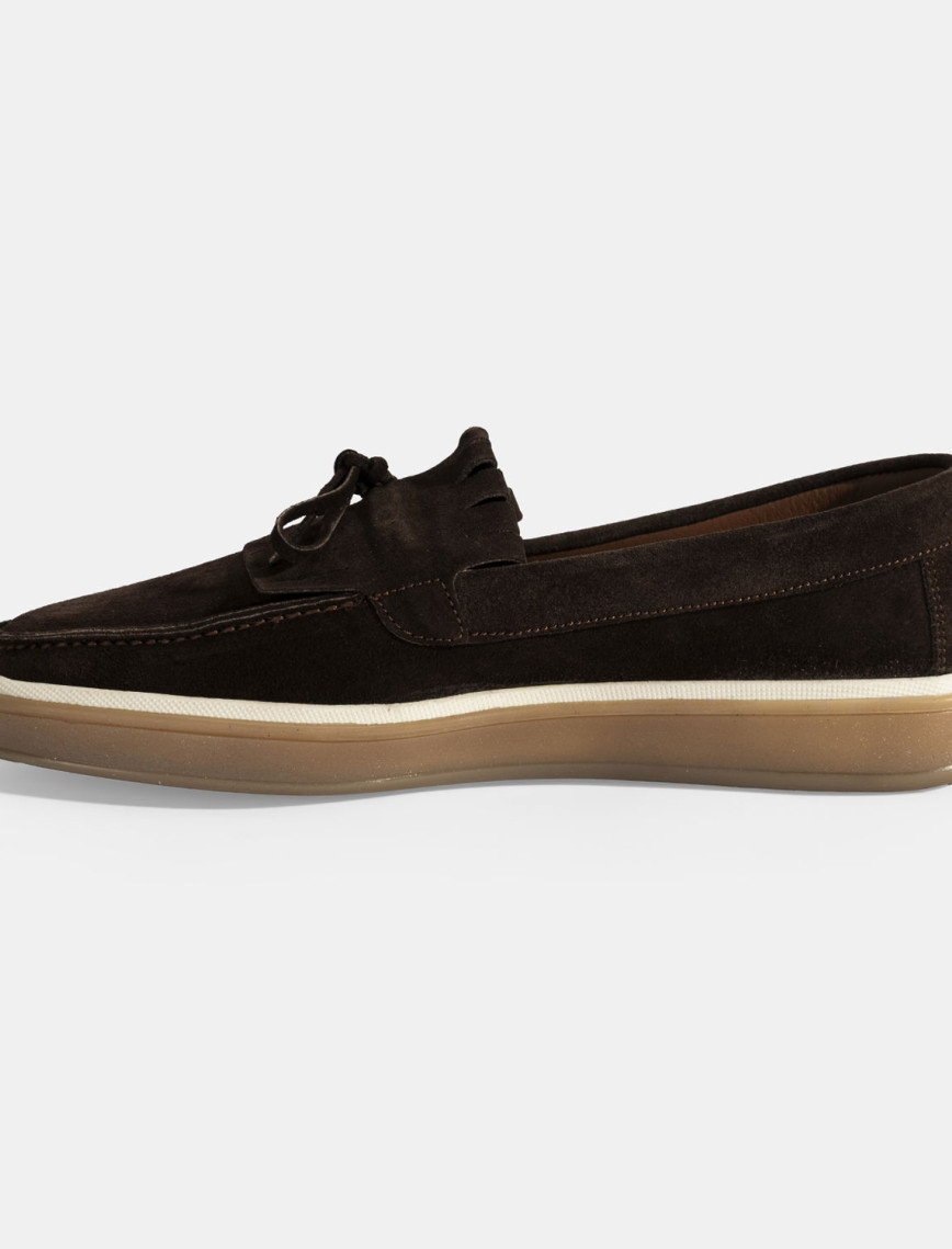 Erkek Kahve Süet Püsküllü Loafer Erkek Kahve Süet Püsküllü Loafer