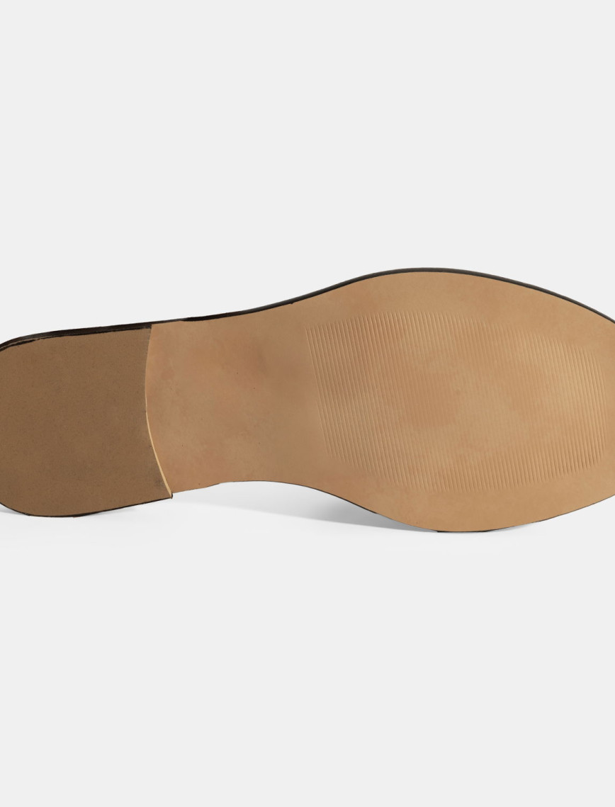 Kadın Vizon Deri Terlik Kadın Vizon Deri Terlik