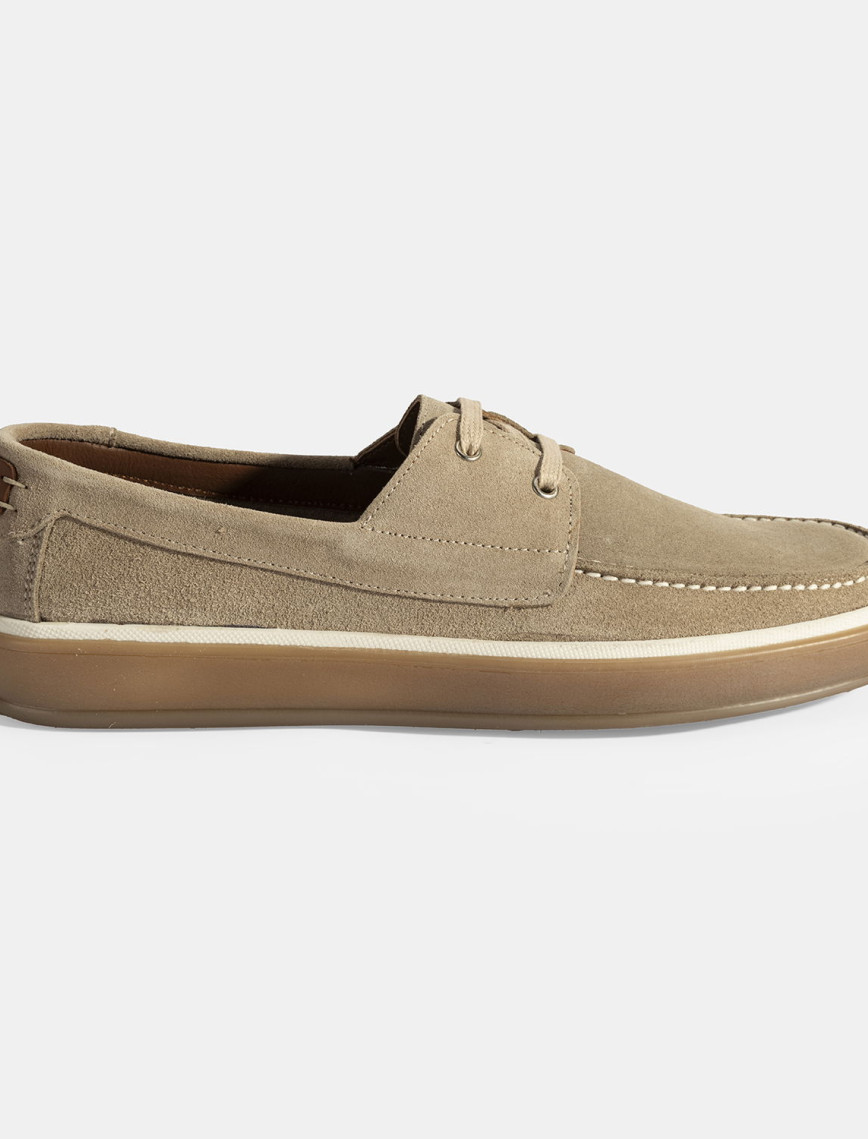 Erkek Vizon Bağcıklı Süet Ayakkabı Erkek Vizon Bağcıklı Süet Ayakkabı