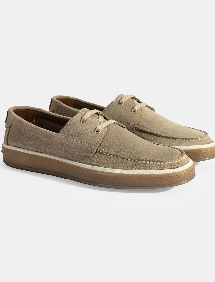 Erkek Vizon Bağcıklı Süet Ayakkabı Erkek Vizon Bağcıklı Süet Ayakkabı