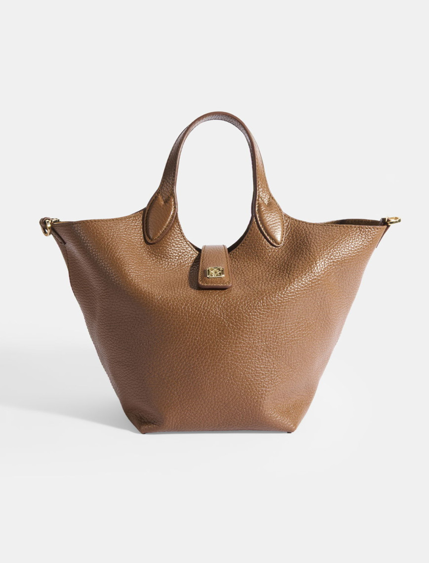 Kadın Kahve Deri Omuz Çantası Kadın Kahve Deri Omuz Çantası