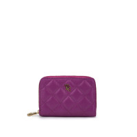 Tamer Tanca Unisex Hakiki Deri Mor Cüzdan Cuzdan