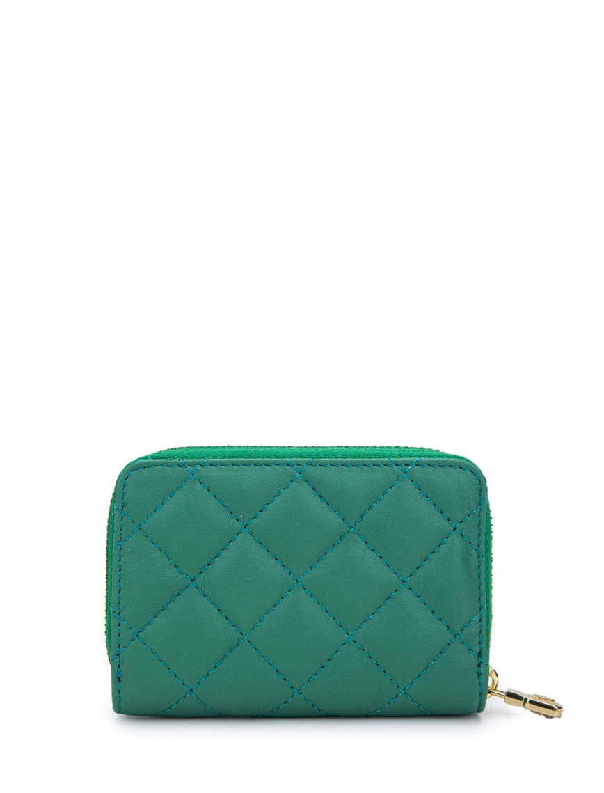 Tamer Tanca Unisex Hakiki Deri Çimen Yeşil Cüzdan