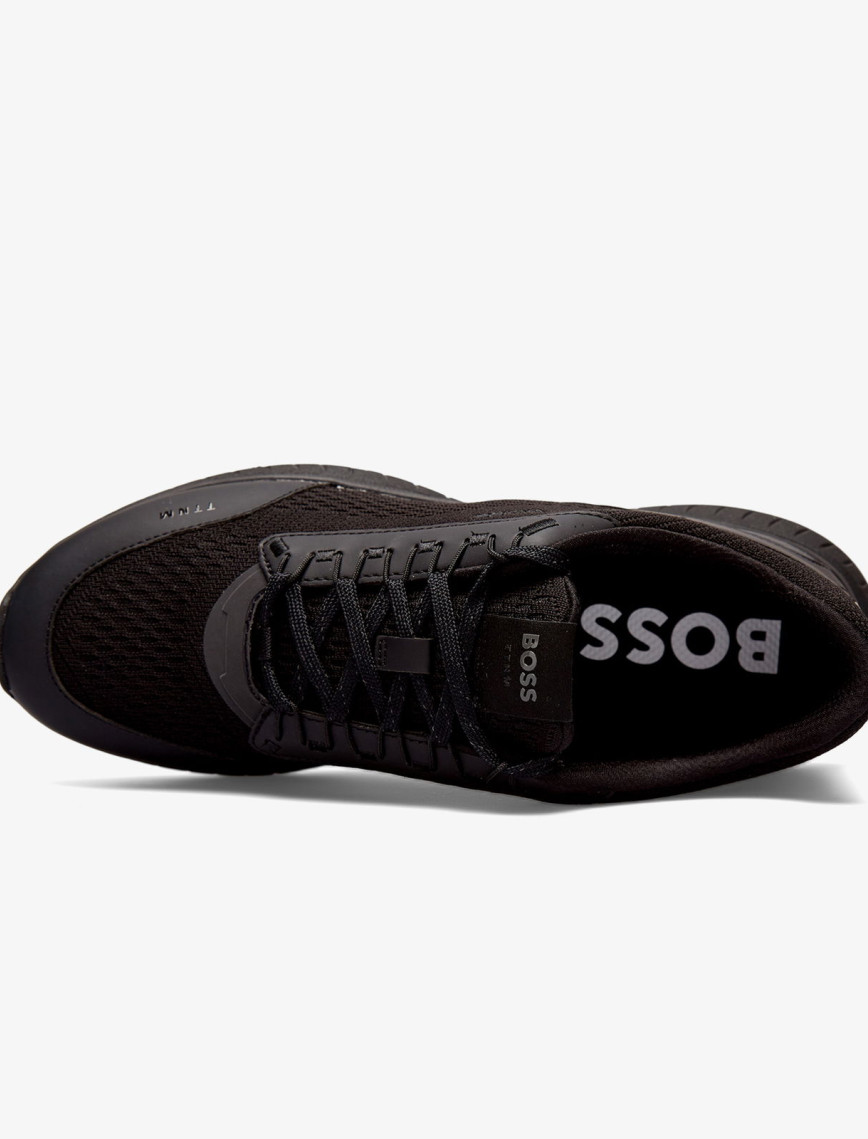 Boss Ttnm Lıght 01 Erkek Siyah Sneaker Boss Ttnm Lıght 01 Erkek Siyah Sneaker