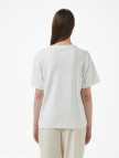 Brooks Brothers Bisiklet Yaka Oversize Kadın Beyaz T-Shirt Brooks Brothers Bisiklet Yaka Oversize Kadın Beyaz T-Shirt