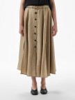 Brooks Brothers %100 Keten Kemerli Yırtmaçlı Midi Boy Kadın Bej Etek Brooks Brothers %100 Keten Kemerli Yırtmaçlı Midi Boy Kadın Bej Etek