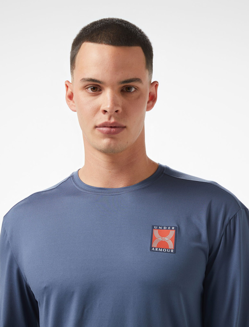 Under Armour Run 96 Erkek Lacivert Sweatshirt